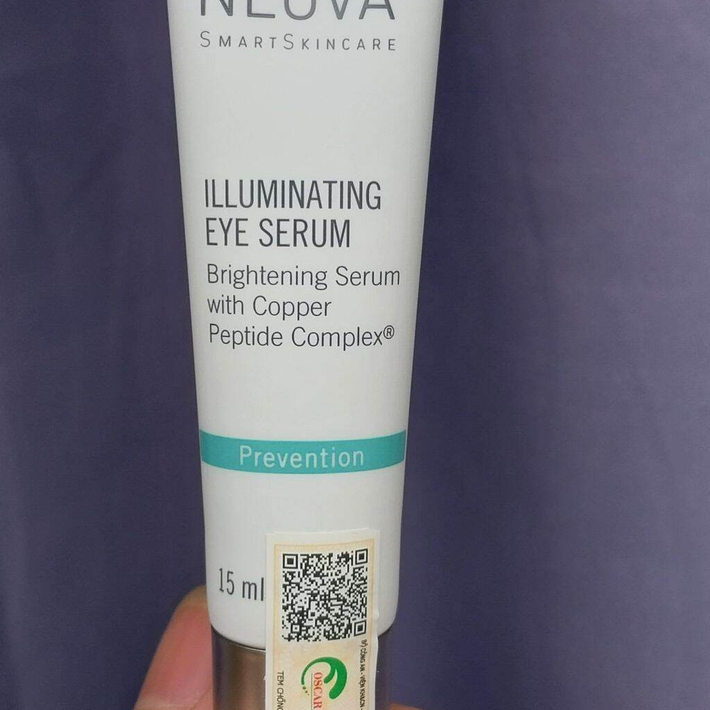 Neova Illuminating Eye Serum – Serum Giảm Bọng Mắt, Quầng Thâm Và Làm Sáng Da 15ml