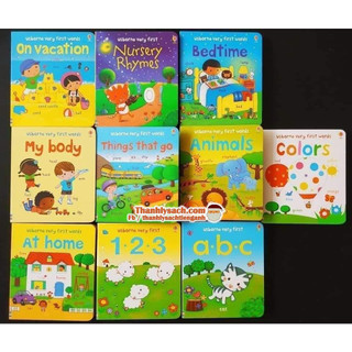 Usborne VERY FIRST WORDS 10 books