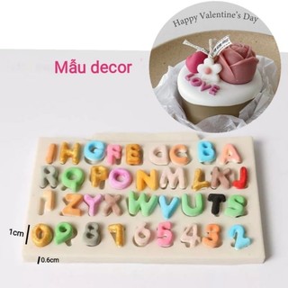 1 chữ số bằng sáp nến màu ngẫu nhiên decor nến - 9293store - 9293trangtri