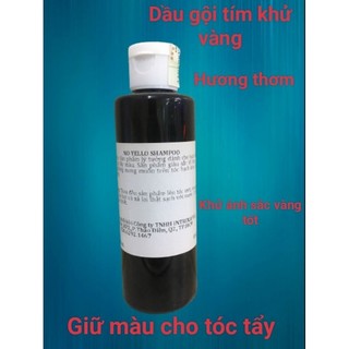 Dầu gội tím giữ màu cho tóc khử ánh vàng dung tích 100ml