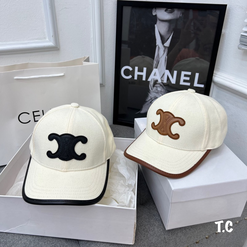 Mũ Bucket C.E.L.I.N.E Cao Cấp,Mũ Nón Lưỡi Trai Vải Thêu Viền Chỉ Siêu Hot 2023