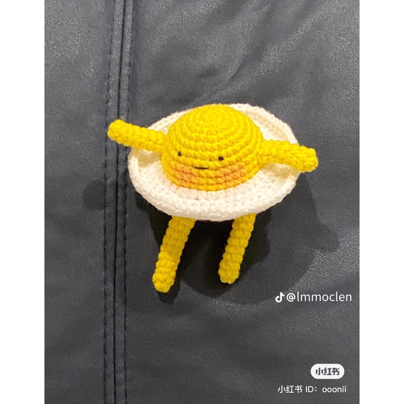 Móc khóa trứng ốp la cute🍳🍳