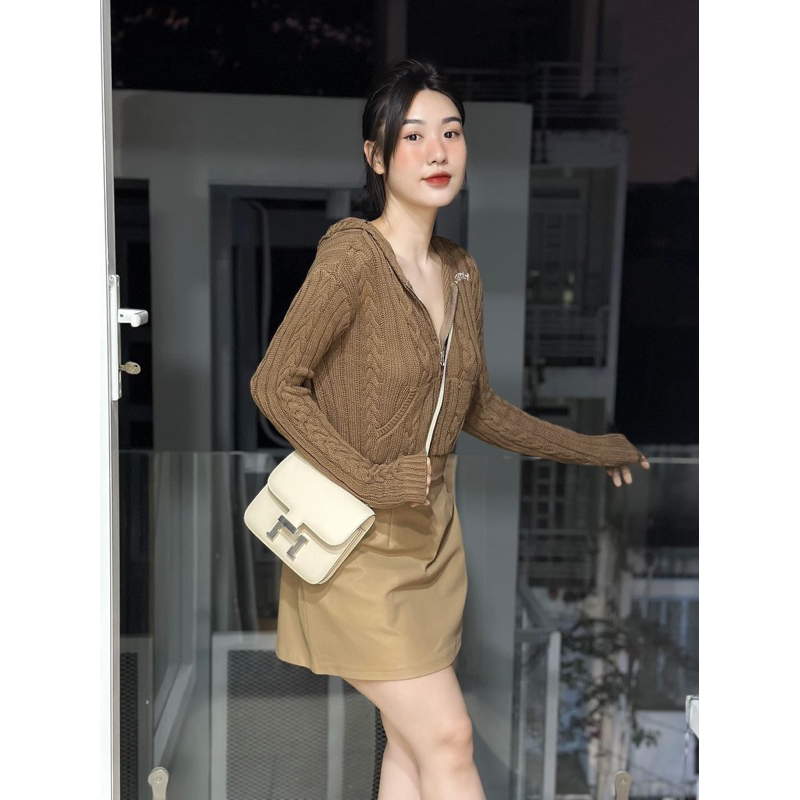 Túi HM Dáng Đeo Chéo Khoá Chữ H Size 19 HT04