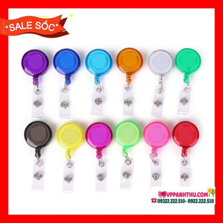 Cục rút yoyo kẹp bảng tên