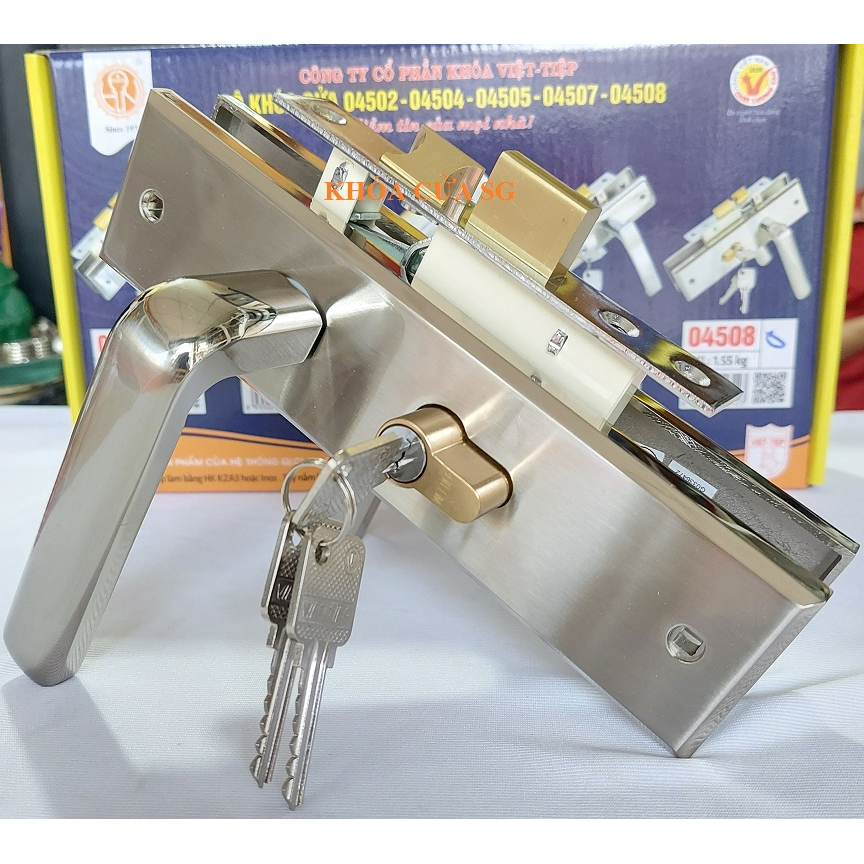 KHÓA TAY GẠT VIỆT TIỆP PHÒNG NGỦ 04508 - BH 3 năm