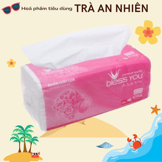Khăn giấy lụa Bless You À La Vie 2 lớp cao cấp gói 250 tờ
