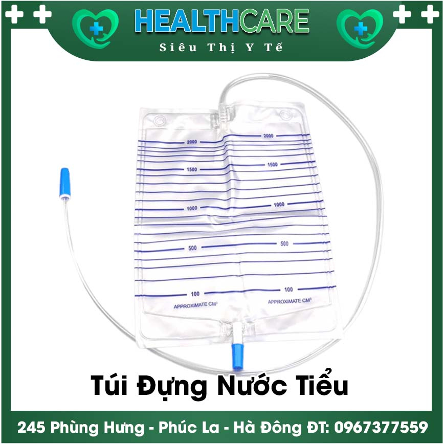 Dụng Cụ Hỗ Trợ Đi Tiểu Cho Người Già Nam - Nữ , Hàng Silicon Tốt - Túi Đựng Nước Tiểu