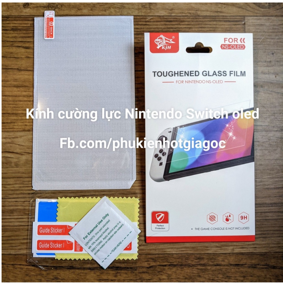 Miếng dán / Kính cường lực Nintendo Switch Oled / Switch ver 1 , 2 hoặc Switch lite 9H / GOR cao cấp