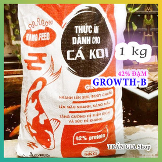 Cám cá koi king feed - 42 đạm - 1kg