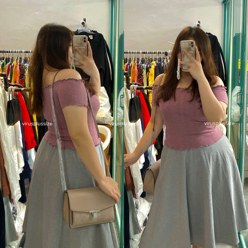 áo aero xuất xịn bẹt vai mini size bigsize