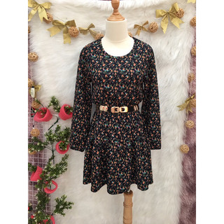 Váy Đẩm Xoè tầng Hoa Nhí 2 hand Hàn Quốc hiệu I❤️TOPTEN- Size S ( M nhỏ)