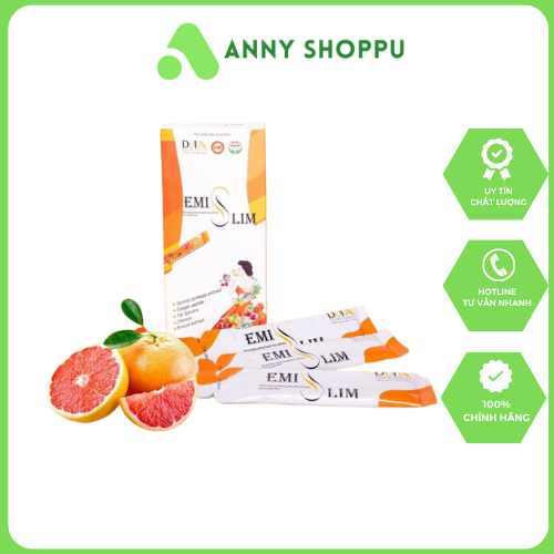 Thạch giảm cân EMI SLIM, giúp Giảm cân an toàn tuyệt đối cho các Mom sau sinh, và Kimi Slim dạng gói