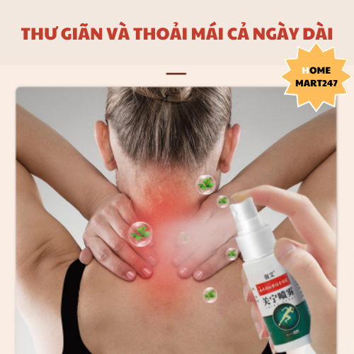 Chai xịt giảm đau nhức cơ, xương khớp Nanjing Tongrentang