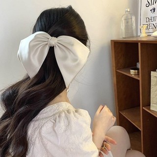 Kẹp Tóc Lụa Nơ To Đính Ngọc - KEP1536 - BCorner