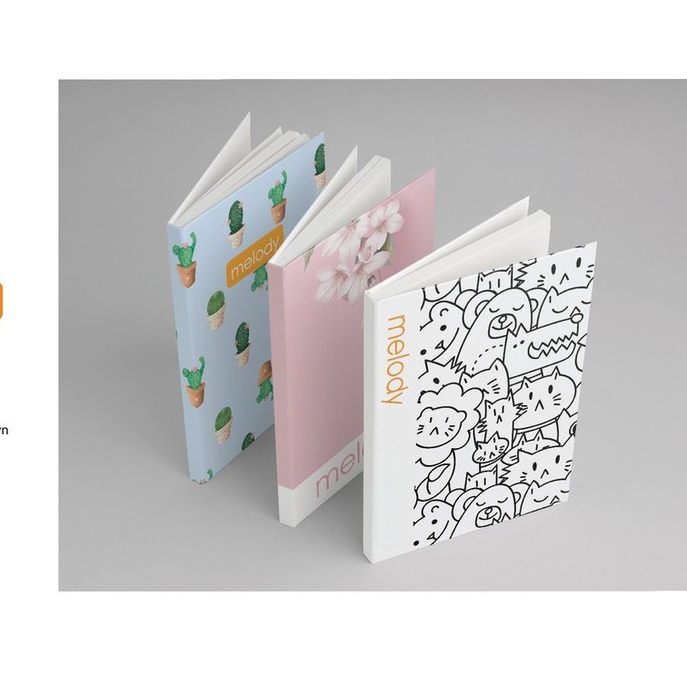 Sổ bìa bồi Melody 6 - 240 trang 7482
