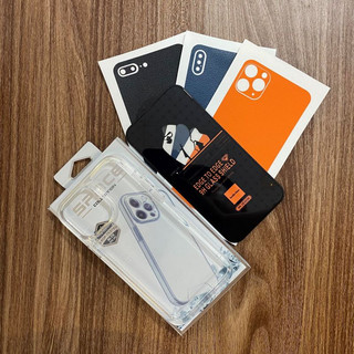 Combo 3 món iphone, Ốp lưng chống ố, Cường lực kingkong full màn, Skin lưng da 3M làm đẹp chống xước iphone seris