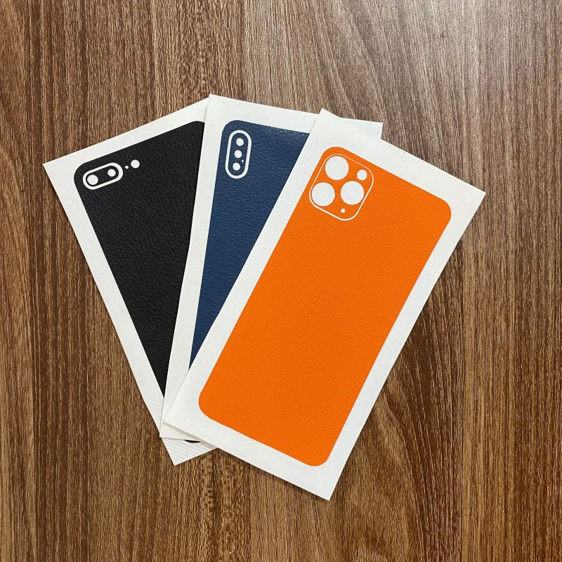 Combo 3 món iphone, Ốp lưng chống ố, Cường lực kingkong full màn, Skin lưng da 3M làm đẹp chống xước iphone seris