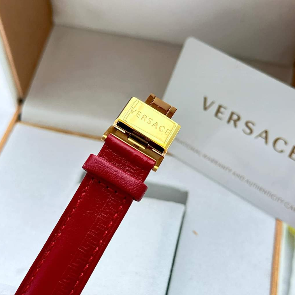 Đồng Hồ Nữ Ver.sa.ce Daphnish Dây Da Cao Cấp,Size:34mm,Full Box Hãng, Sang Trọng-Đẳng Cấp-Quý Phái