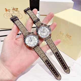 Đồng hồ nữ thời trang coach,size:34mm full box hãng,thiết kế tối giản nữ tính