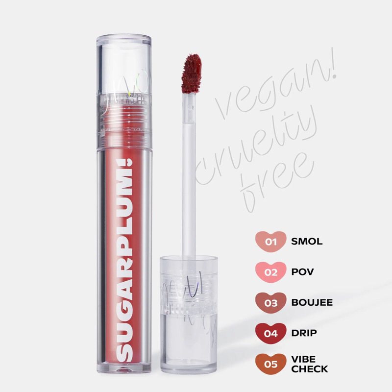 [ SUGARPLUM BY OFÉLIA ] Son Tint OFÉLIA SUGARPLUM MistyNow Blurring Tint Thuần Chay (3.8g)