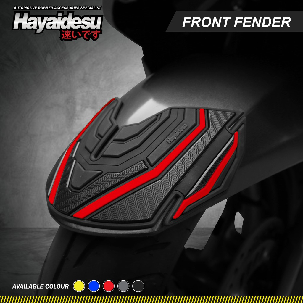 Cao su chống trầy Hayaidesu dè trước và sau PCX160