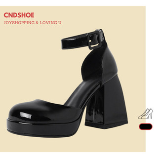(FREESHIP - SẴN) GIÀY LOLITA BÚP BÊ CAO GÓT NỮ 10CM DA PHIÊN BẢN ĐEN