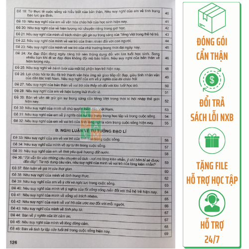 Sách - Hướng dẫn viết và dàn ý các đoạn văn Nghị luận xã hội Ngữ Văn 8