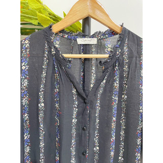 [BIGSIZE, FREESIZE] Đầm Sơ Mi Nhật, Chất Xô, Tay Loe, 2hand