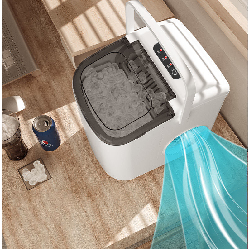 Máy Làm Đá Viên Gia Đình Xiaomi Hicon - Tủ Làm Đá Lạnh Giữ Nhiệt Mini Siêu Nhanh Hicon Chỉ Với 6 Phút