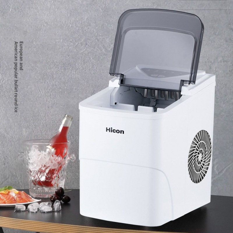 Máy Làm Đá Viên Gia Đình Xiaomi Hicon - Tủ Làm Đá Lạnh Giữ Nhiệt Mini Siêu Nhanh Hicon Chỉ Với 6 Phút