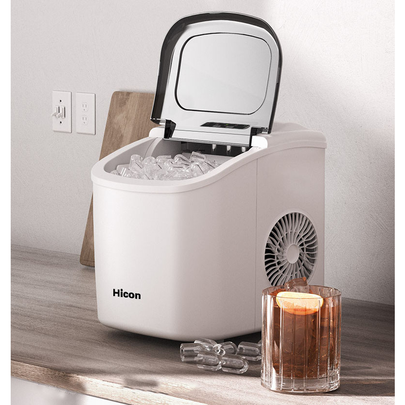 Máy Làm Đá Viên Gia Đình Xiaomi Hicon - Tủ Làm Đá Lạnh Giữ Nhiệt Mini Siêu Nhanh Hicon Chỉ Với 6 Phút