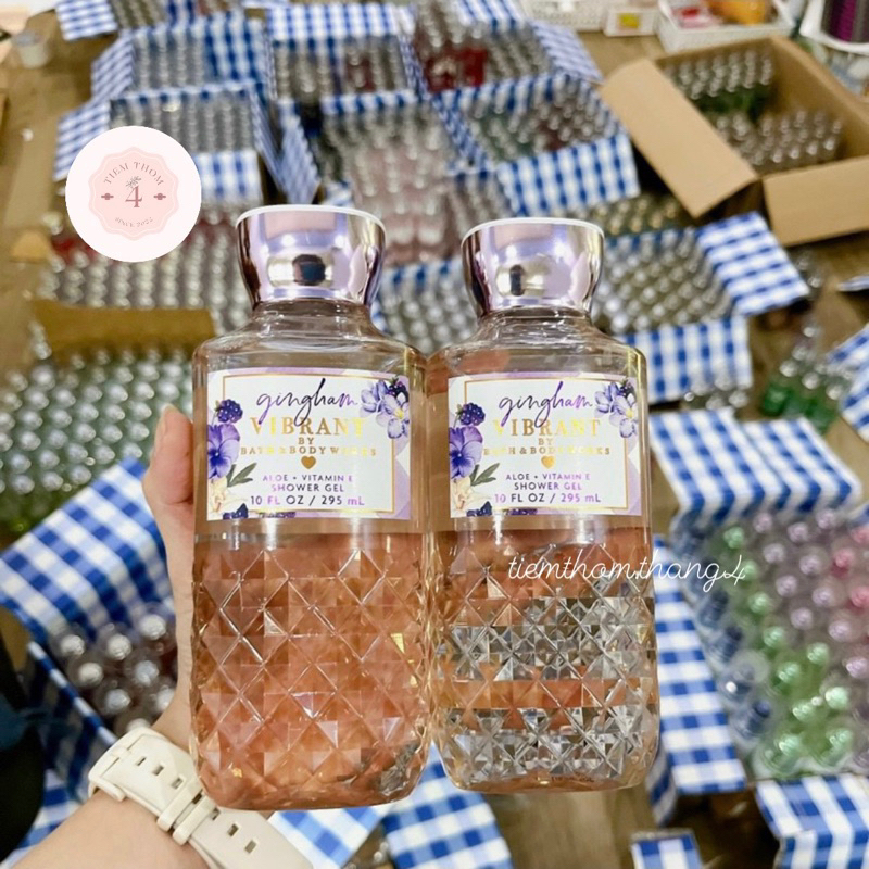 •𝐆𝐢𝐧𝐠𝐡𝐚𝐦 𝐕𝐢𝐛𝐫𝐚𝐧𝐭• Bath & Body Works - Sản phẩm dưỡng và xịt thơm toàn thân