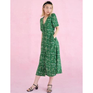 Váy hoa uniqlo nhật size S,M