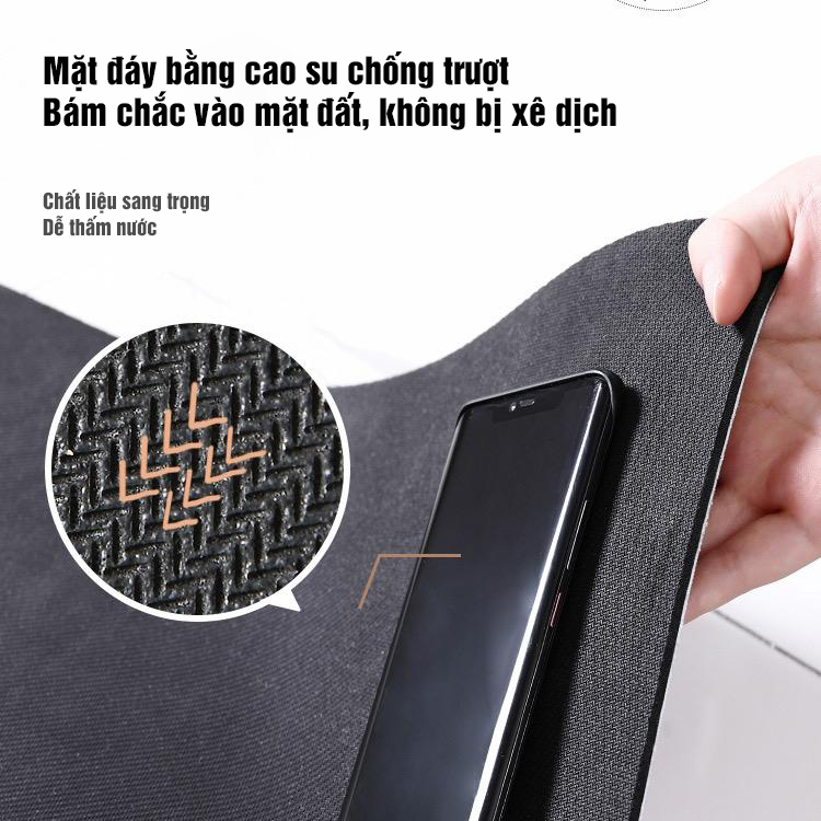 Bùn Diatom, thảm chống trượt hấp thụ nước, thảm lót chân phòng tắm, thảm lót chân khô nhanh