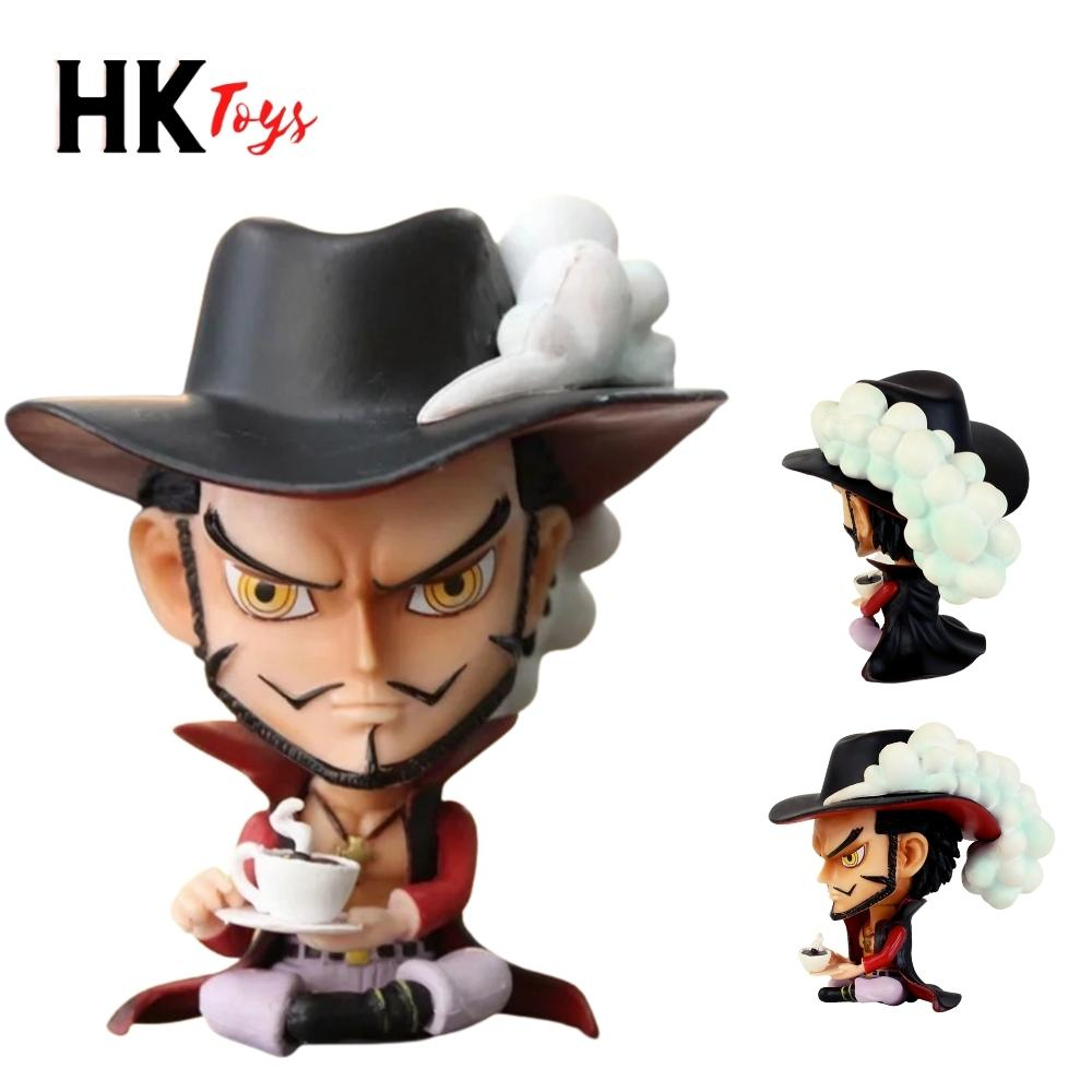 Mô hình One Piece chibi Mihawk Mắt Diều Hâu cực dễ thương cao 10 cm , figure one piece - HKTOY