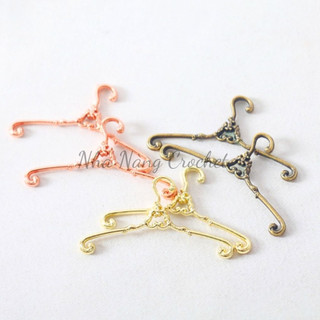 Móc treo quần áo búp bê vintage 4cm ob11 bjd