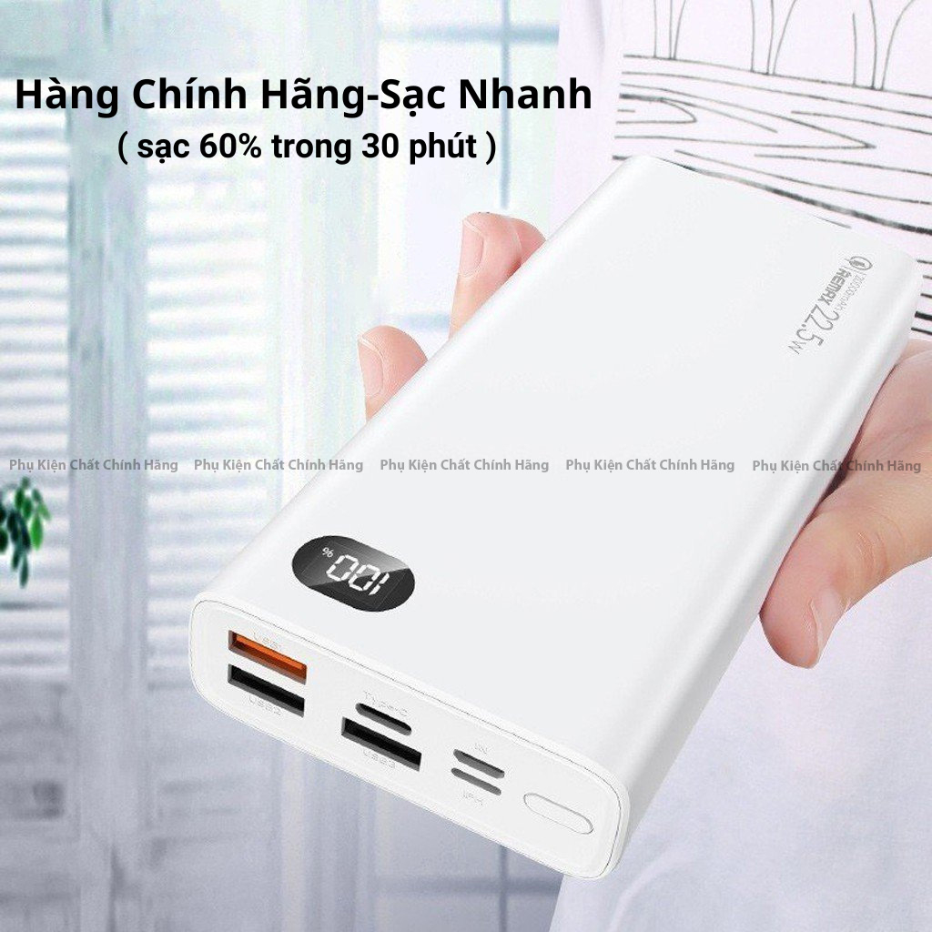 Mua Sạc dự phòng 20000mAh, pin dự phòng Remax RPP-292 sạc nhanh QC 22 ...