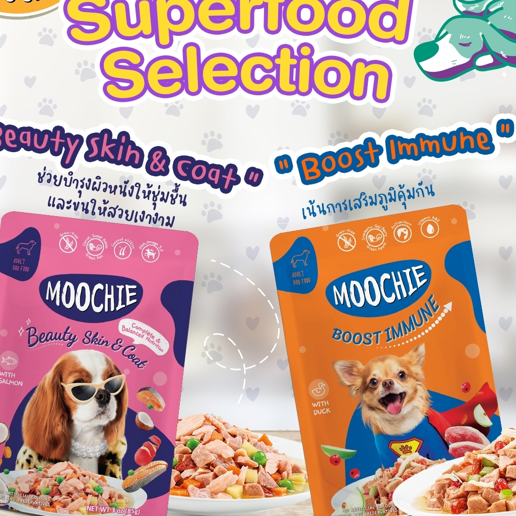 Pate Moochie Chó 85g  FREE SHIP  Sốt Bò Gà, rau củ quả