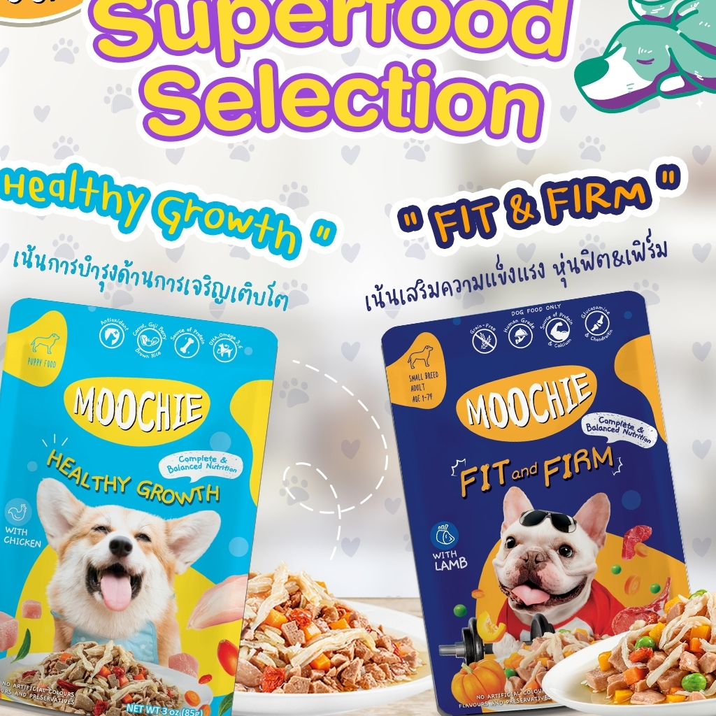Pate Moochie Chó 85g  FREE SHIP  Sốt Bò Gà, rau củ quả