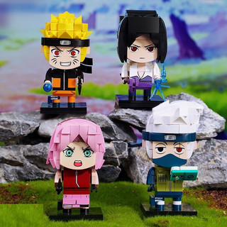 Mô Hình Lắp Ráp Naruto, Đội 7 Kakashi, Naruto, Sasuke, Sakura, Anime Naruto, Hoạt Hình Naruto