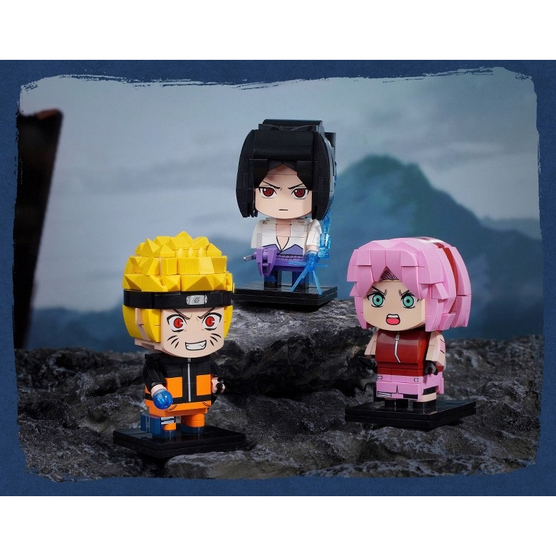Mô Hình Lắp Ráp Naruto, Đội 7 Kakashi, Naruto, Sasuke, Sakura, Anime Naruto, Hoạt Hình Naruto