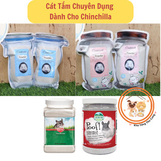 Cát tắm chuyên dụng tro núi lửa kaytee,oxbow,fairrychin dành cho chinchiilla,sóc chinchin an toàn,bảo vệ lông và tốt 