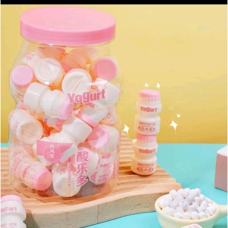 Sỉ 1 hộp kẹo viên nén sữa chua yogurt