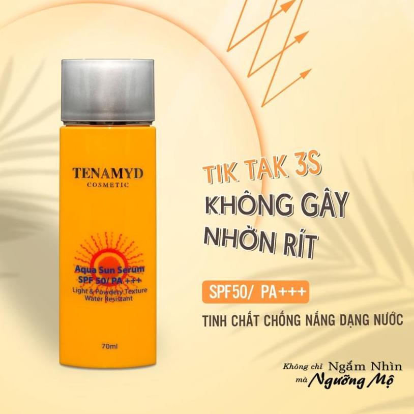 Huyết Thanh Chống Nắng Tenamyd SPF 50/PA+++ Aqua Sun Serum SPF Hiệu Quả, Dành Cho Mọi Loại Da