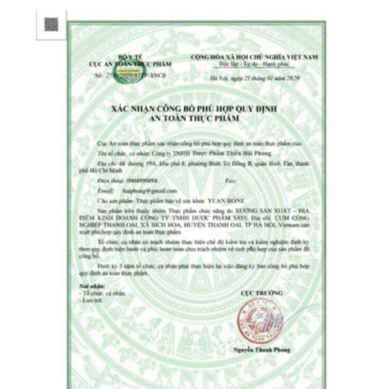 ✅ Viên Uống Xương Khớp YUAN BONE Hỗ trợ đau nhức xương khớp cổ vai gáy thoái hóa thoát vị tê bì tay chân