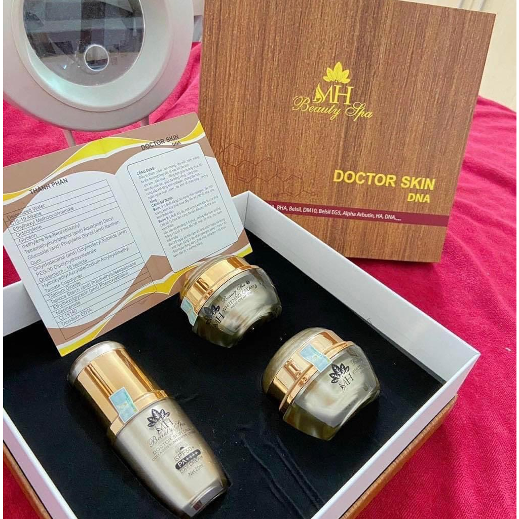 Doctor skin DNA mh spa, xóa nám, mờ thâm, da căng bóng