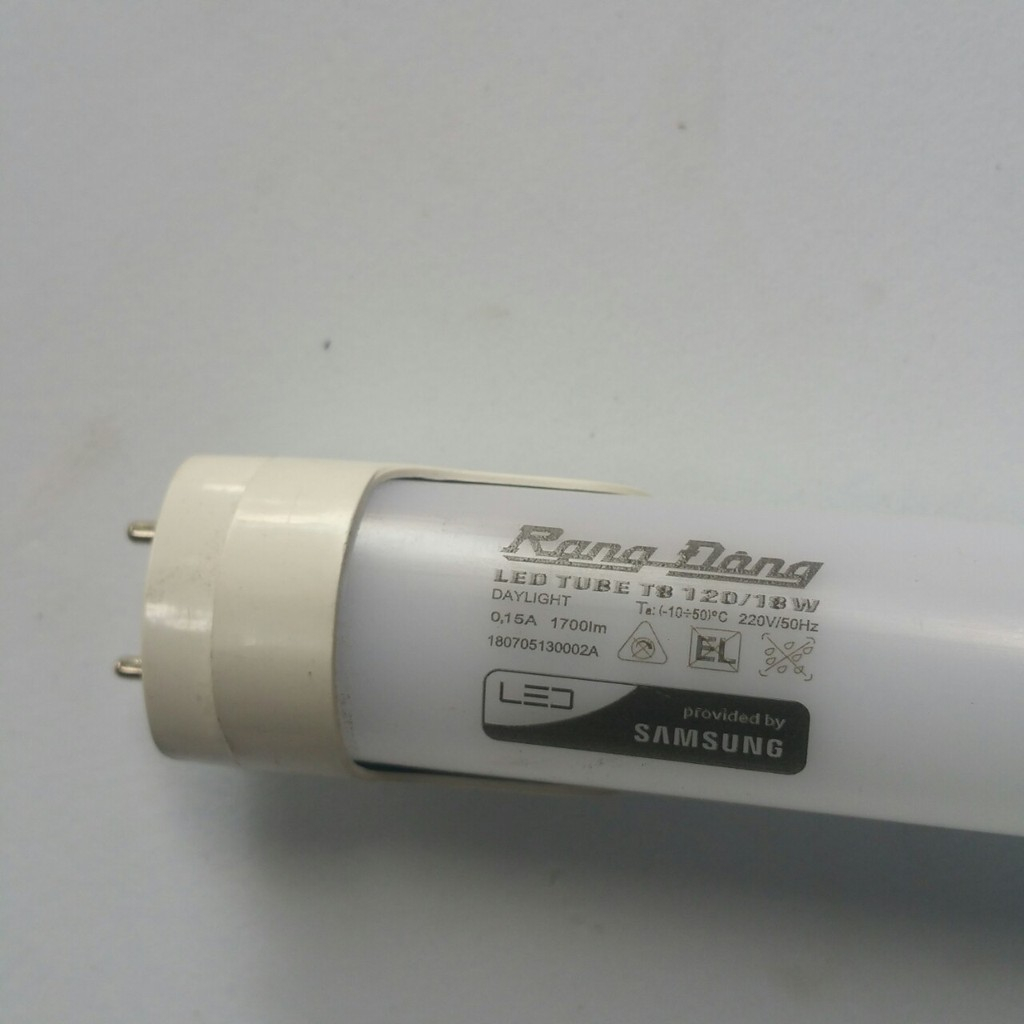 Bóng đèn led tuýp Rạng Đông T8 dài 120cm công suất 20W bóng nhôm & thủy tinh, ánh sáng trắng - Hàng chính hãng