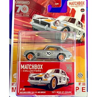 Xe mô hình matchbox collectors: 1971 MGB GT coupe