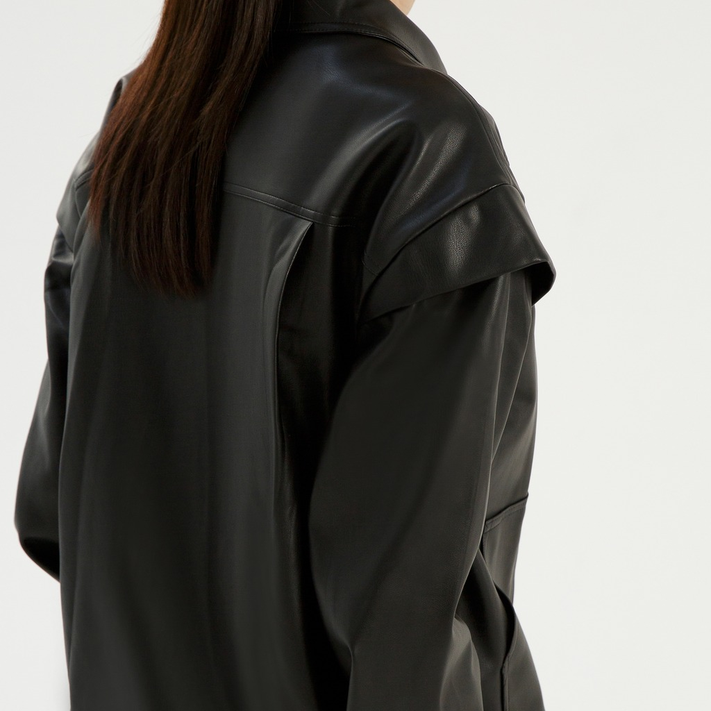 Áo GG LEATHER JACKET