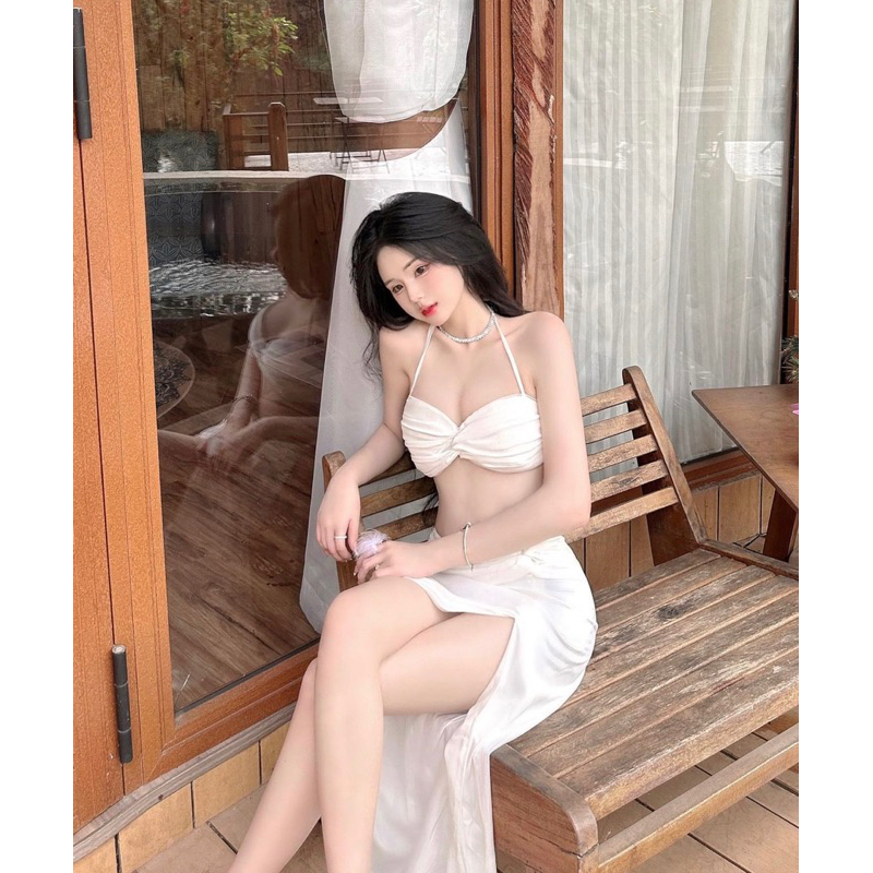 NAMI - Set váy bikini dây đi biển
